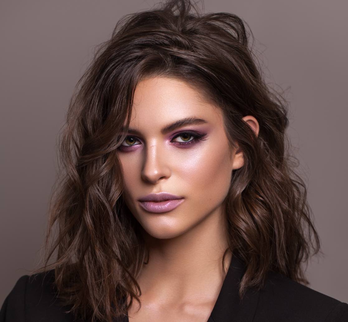 This blunt and bold cut from Cutting Crew Hair Salon would be great for fall.